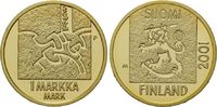 Finnland, Markka Republik, seit 1917, - Abschiedsprägung -