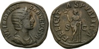 Röm. Reich, AE Sesterz, Rom Julia Mamaea, Mutter des Severus Alexander, +235,