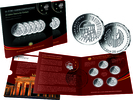 Deutschland, 5x 25 Euro 25 Jahre Deutsche Einheit,