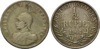 Deutsch Ostafrika, 1/2 Rupie Wilhelm II., 1888-1918,