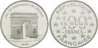 Frankreich, 100 Francs / 15 Ecu Arc de Triomphe,