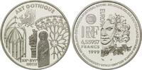 Frankreich, 6,55957 Francs / 1 Euro Gotik,