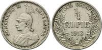 Deutsch Ostafrika, 1/4 Rupie Wilhelm II., 1888-1918,