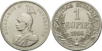 Deutsch Ostafrika, 1 Rupie Wilhelm II., 1888-1918,