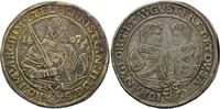 Sachsen, Reichstaler Christian II., majorenn, mit seinen Brüdern, 1601-1611,