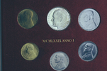 Vatikan, 10-500 Lire Kursmünzensatz,