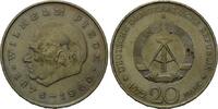 DDR, 5 + 20 Mark Wilhelm Pieck, Dresdener Zwinger,