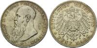 Sachsen-Meiningen, 5 Mark Georg II., 1866-1914,