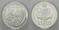 Niederlande, Medaille, "20 Euro" Johan van Oldenbarnevelt, 1547-1619, -