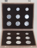 Griechenland, je 6x 100, 250 und 500 Drachmen Satz Leichtathletik EM in Athen 1982,