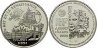 Frankreich, 6,55957 Francs / 1 Euro Kunst der Renaissance,
