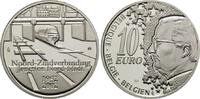 Belgien, 10 Euro 50 Jahre Nord-Südverbindung,