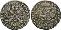 Spanische Niederlande, 1/2 Patagon / Albertin Albert und Isabella, 1598-1621,