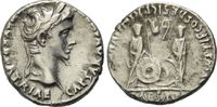 Römisches Reich, AR Denar Augustus, 27 v.-14 n. Chr.,