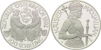 Österreich, 100 Schilling 1000 Jahre Ostarrîchi, Kaiser Maximilian I.