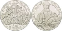 Österreich, 100 Schilling 1000 Jahre Ostarrîchi, Revolutionsszene 1848 - Erzherzog Johannn,