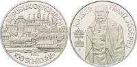 Österreich, 100 Schilling 1000 Jahre Ostarrîchi, Zeitalter d. Industrialisierung - Kaiser Franz Joseph I.,