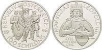 Österreich, 100 Schilling 1000 Jahre Ostarrîchi, Markgraf Leopold III. "der Heilige" 1096-1136,