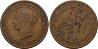 Ceylon, 5 Cents Victoria, 1837-1901, -