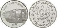 Frankreich, 100 Francs / 15 Euro Amsterdam,