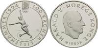 Norwegen, 100 Kroner Olympische Winterspiele 1994 in Lillehammer,