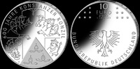 Deutschland, 10 Euro 600 Jahre Konstanzer Konzil,