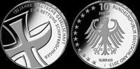 Deutschland, 10 Euro 150 Jahre Deutsche Gesellschaft zur Rettung Schiffbrüchiger,