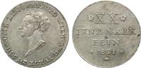 Schaumburg-Lippe, 1/2 Konventionstaler Georg Wilhelm, 1807-1860,