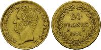Frankreich, 20 Francs Louis Philippe I., 1830-1848,
