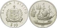 Samoa, 10 Tala Geschichte der Seefahrt - Flotte von Jacob Roggeveen,
