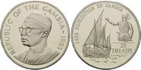 Gambia, 20 Dalasis Geschichte der Seefahrt - Heinrich der Seefahrer, Karavelle,