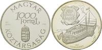 Ungarn, 1000 Forint Alte Donau Dampfschiffe - Raddampfer Hableány,