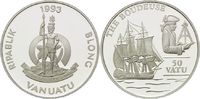 Vanuatu, 50 Vatu Geschichte der Seefahrt - Fregatte "La Boudeuse", Bild