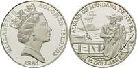 Salomonen, 10 Dollars Geschichte der Seefahrt - Álvaro de Mendana de Neyra, Bild