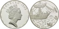 Tokelau, 5 Dollars Geschichte der Seefahrt - Segelschiff H.M.S. Pandora, Bild