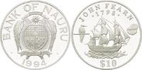 Nauru, 10 Dollars Geschichte der Seefahrt - Fregatte von John Fearn, Bild
