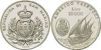 San Marino, 10.000 Lire Amerigo Vespucci - Karacke "Dauphine",
