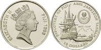 Fidschi, Fiji, 10 Dollars Abel Janszoon Tasman - Entdecker der Fidschi-Inseln Bild