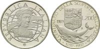 Italien, 200 Lire 500 Jahre Entdeckung Amerikas, Kolumbus - Delphin, Bild