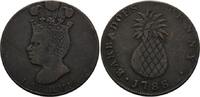 Barbados, Penny Pineapple-Penny, -