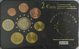 Luxemburg, 3,88 Euro 2 Euro Gedenkmünzensatz, -