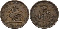 Kanada: Upper Canada, Penny Toronto Token-Ausgabe, 1850-1857, -