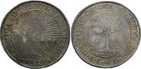 Zentralamerikanische Republik, 8 Reales Republik, 1823-1848, -