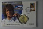 Deutschland, Medaille Franziska van Almsick, offizieller Numisbrief des NOK, -