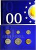 Niederlande, 5 Cents - 2 1/2 Gulden Kursmünzensatz, -