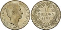 Bayern, 1 Gulden Ludwig II., 1864-1886, -
