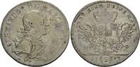 Brandenburg-Ansbach, Konventionstaler Christian Friedrich Karl Alexander, 1757-1791, -