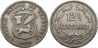 Venezuela, 12 1/2 Centimos Republik, seit 1830, -
