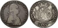 Bayern, Koventionstaler Maximilian IV. Joseph, 1799-1805, -