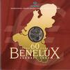 3x 3,88 Euro 2004, Benelux, 60 Jahre Benelux-Staaten, Off.-Schuber, Blister, unz.